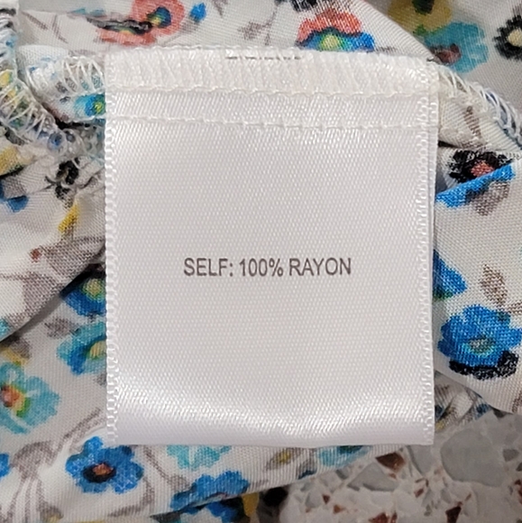 JANE AND DELANCEY Multi colored ruffle blouse - Picture 3 of 7